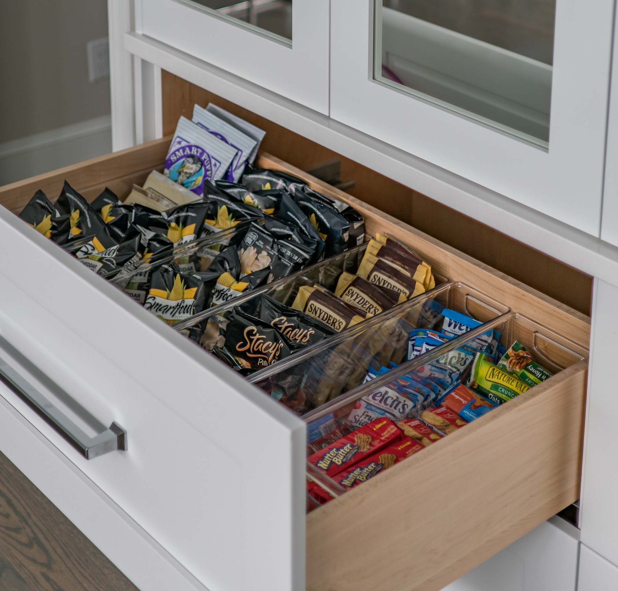 kitchen snack drawer