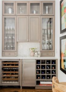 custom bar cabinetry