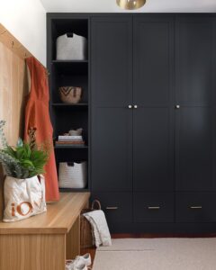 Custom mudroom