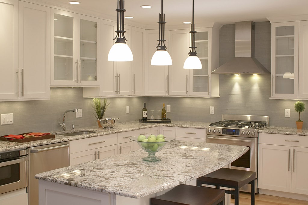 Granite countertop in mt. auburn kitchen