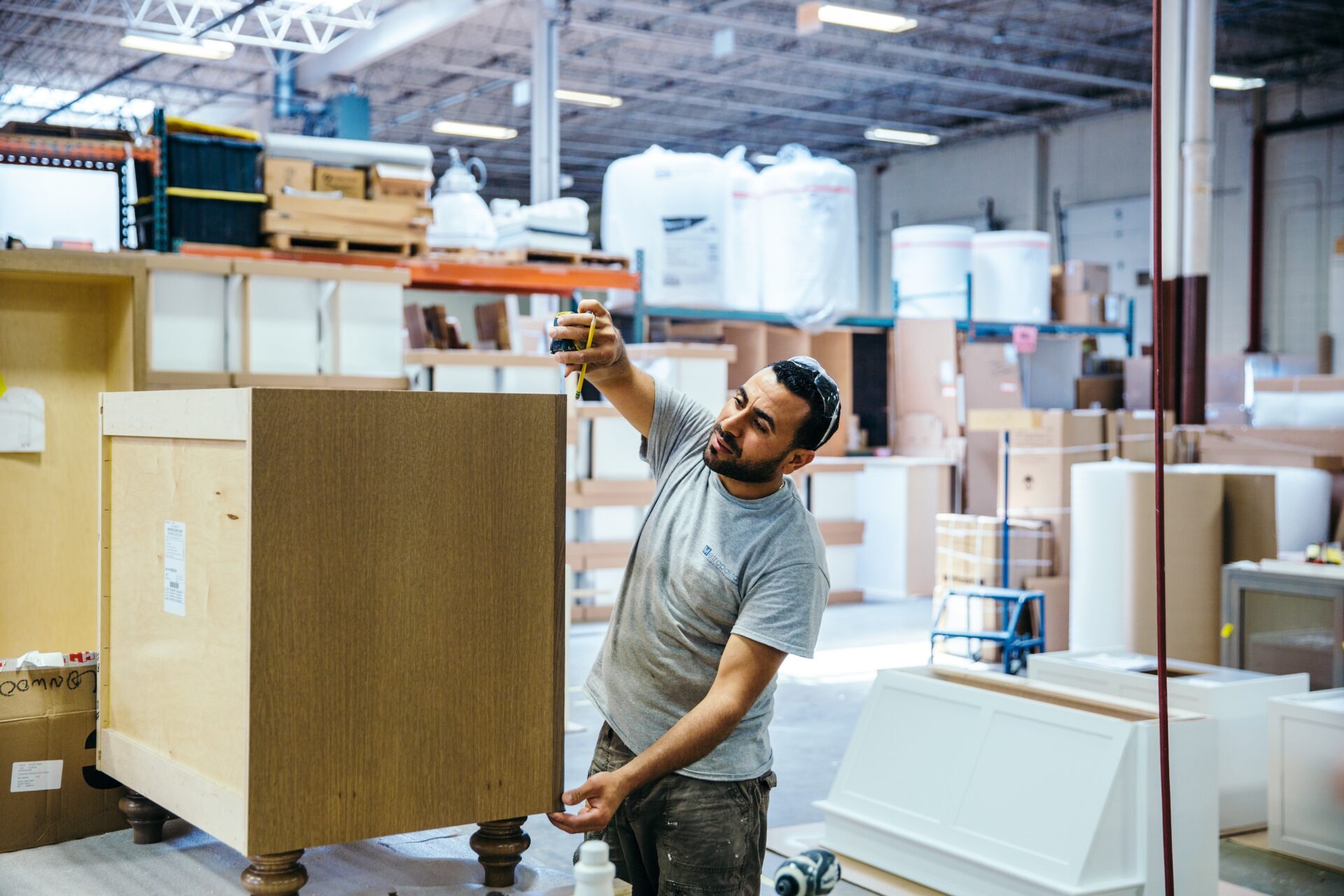 Metropolitan custom cabinetry production