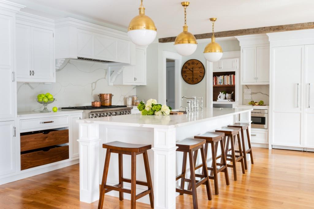 farmhouse kitchen countertop